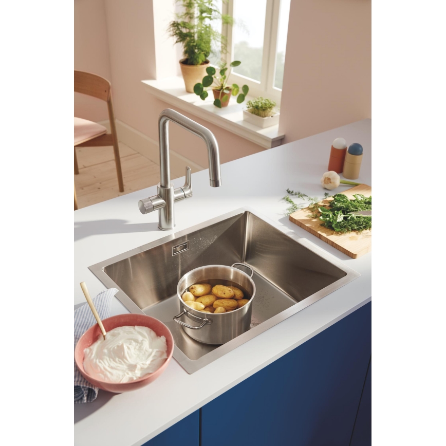 GROHE 30595DC0 - BLUE PURE køkkenarmatur i rustfrit stål