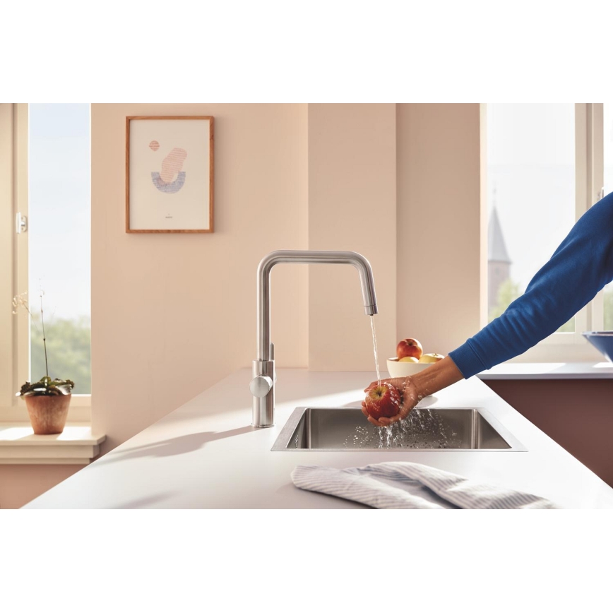 GROHE 30595DC0 - BLUE PURE køkkenarmatur i rustfrit stål