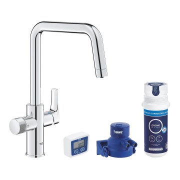GROHE 30596000 - BLUE PURE køkkenarmatur med filterfunktion, poleret krom
