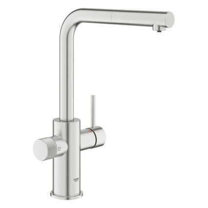 GROHE 30601DC0 - Køkkenarmatur BLUE PURE med udtrækkeligt mundstykke i rustfrit stål