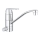 GROHE 31161000 - Køkkenarmatur EUROSMART COSMOPOLITAN 140° poleret krom
