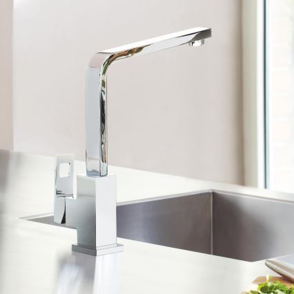 GROHE 31255000 - Køkkenarmatur EUROCUBE poleret krom