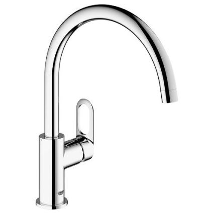 GROHE 31368000 - Køkkenarmatur BAULOOP 332 mm poleret krom