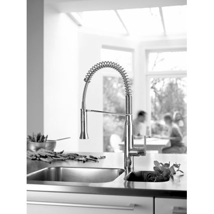GROHE 31379000 - Køkkenarmatur K7 G12” i poleret krom