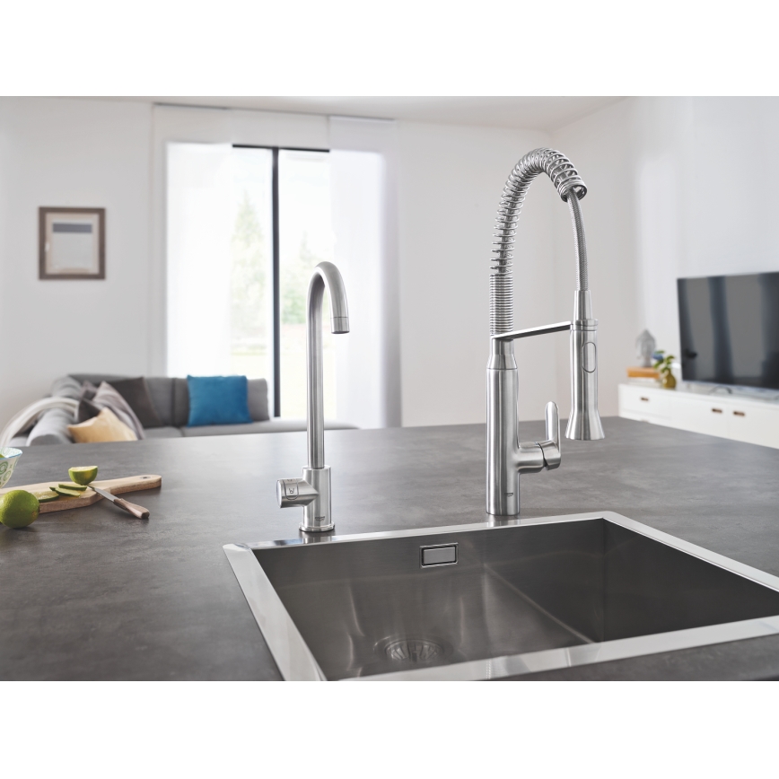 GROHE 31379DC0 - K7 køkkenarmatur i rustfrit stål