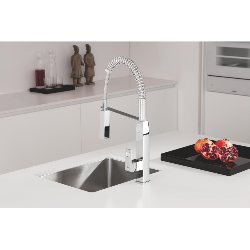 GROHE 31395000 - Køkkenarmatur EUROCUBE 547 mm poleret krom