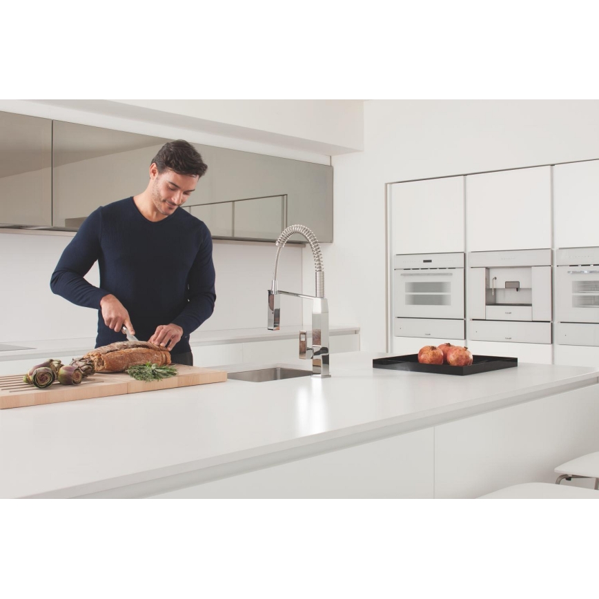 GROHE 31395000 - Køkkenarmatur EUROCUBE 547 mm poleret krom