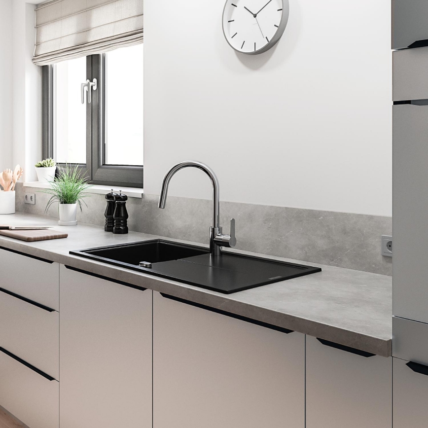 GROHE 31494001 - GET køkkenarmatur i blank krom