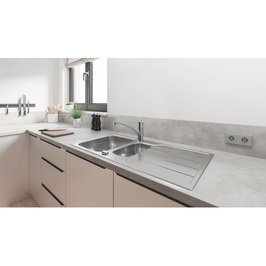 GROHE 31572SD1 - Køkkenvask K500 1000 × 500 mm i rustfrit stål