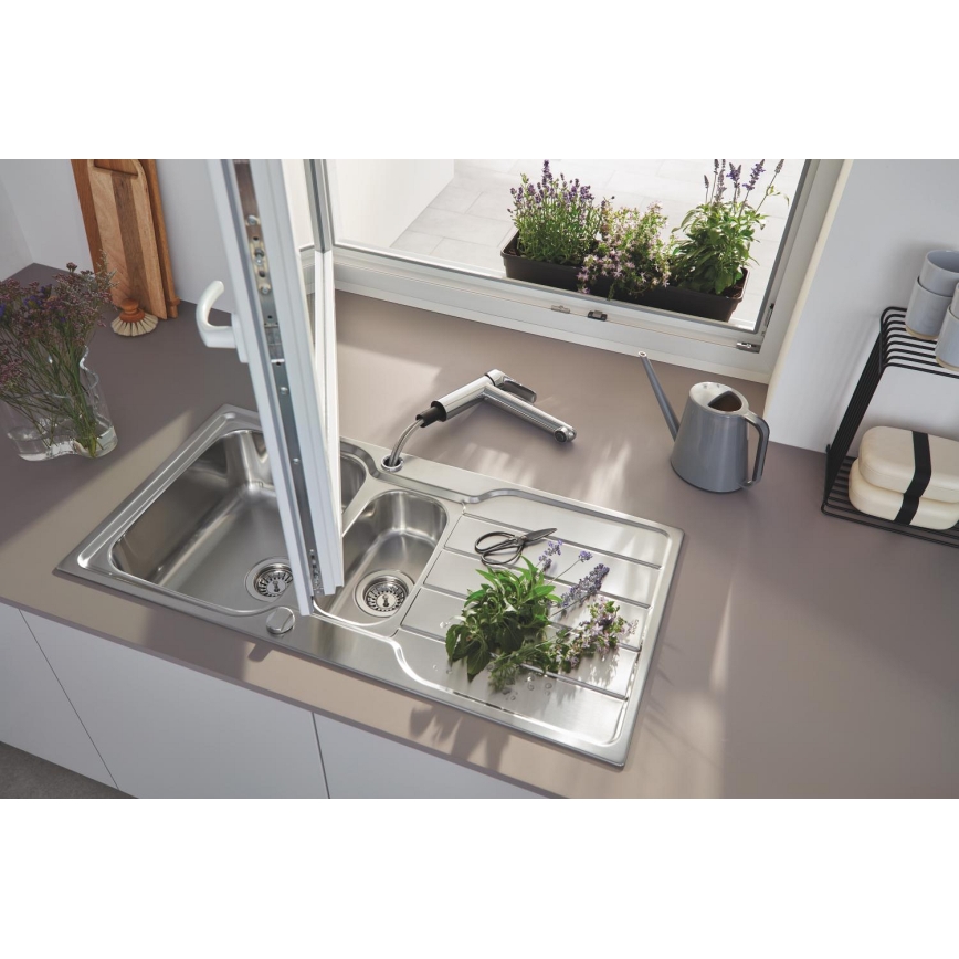 GROHE 31572SD1 - Køkkenvask K500 1000 × 500 mm i rustfrit stål