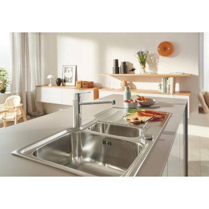 GROHE 31572SD1 - Vask K500 1000 × 500 mm i rustfrit stål