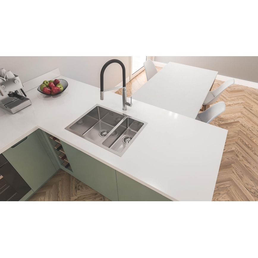 GROHE 31575SD1 - Køkkenvask K700U 760 × 450 mm rustfrit stål