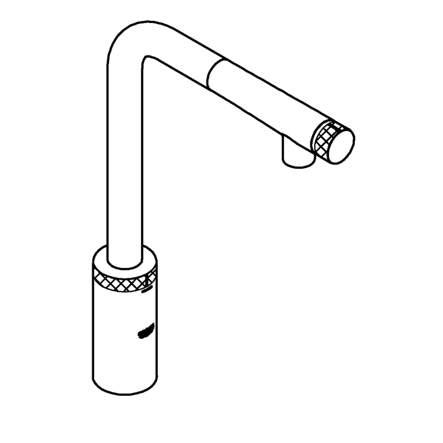 GROHE 31613DC0 - Køkkenarmatur A SmartControl i rustfrit stål