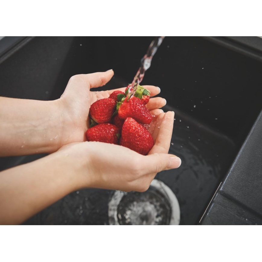 GROHE 31639AP0 - Køkkenvask K400 780 × 500 mm sten/sort