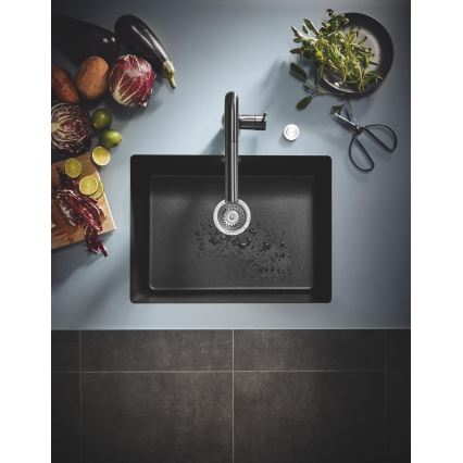 GROHE 31655AP0 - Kompositvask K700U 610 × 460 mm sort