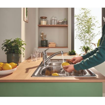 GROHE 31685000 - Køkkenarmatur STARTECO i poleret krom