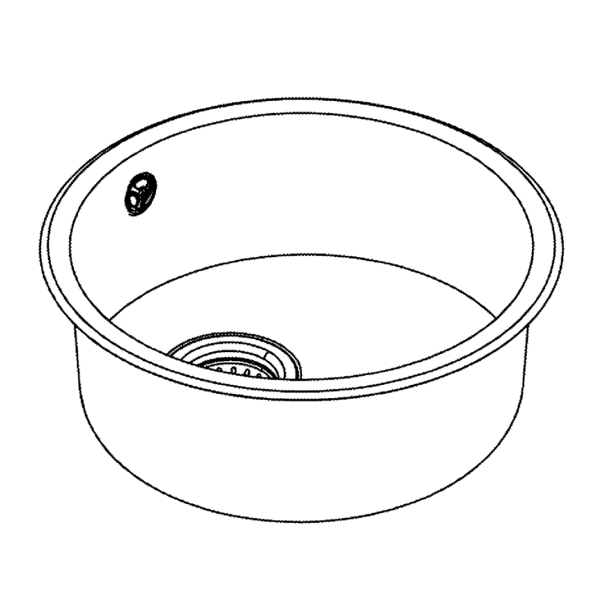 GROHE 31720SD0 - Køkkenvask K200 440 x 440 x 180 rustfrit stål