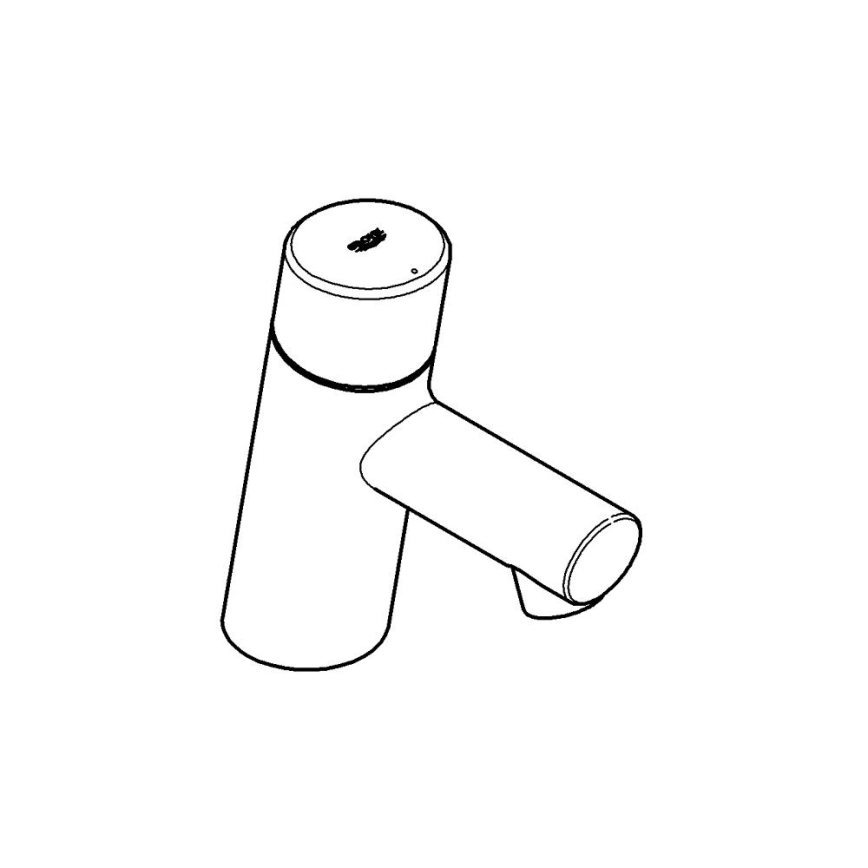 GROHE 32207001 - Bordmonteret étgrebsarmatur CONCETTO XS, blank krom