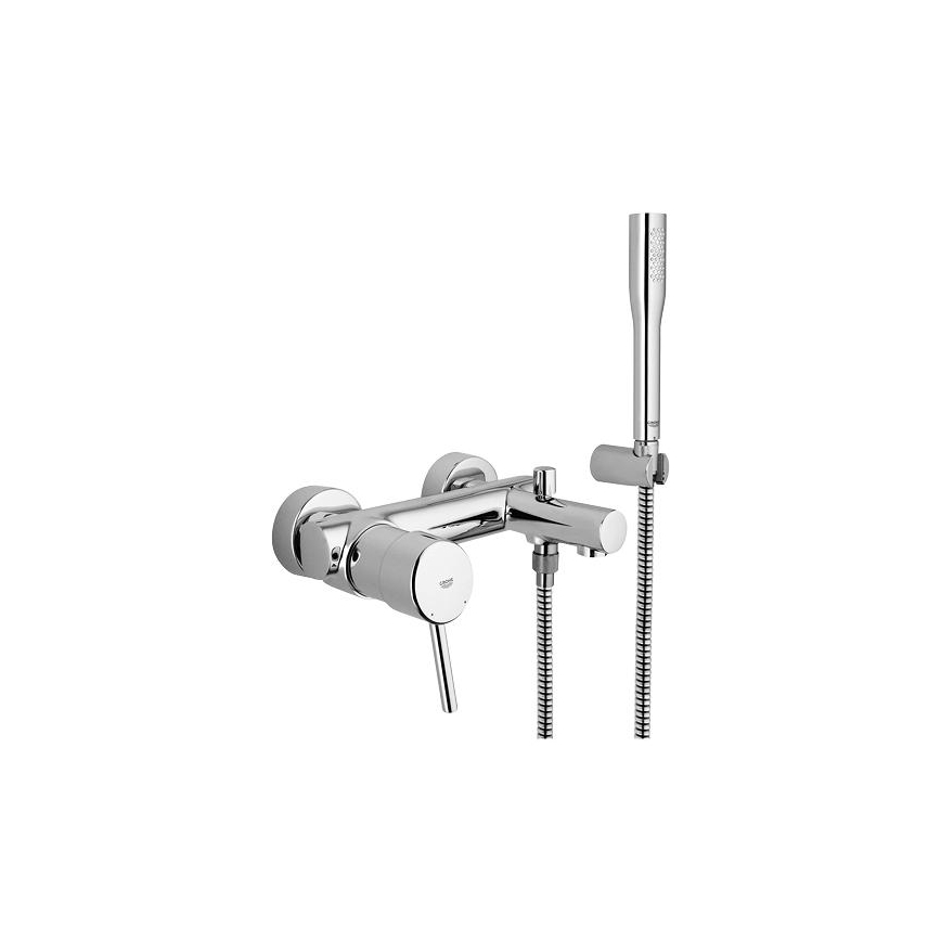 GROHE 32212001 - Badekarsæt CONCETTO med blandingsbatteri, blank krom