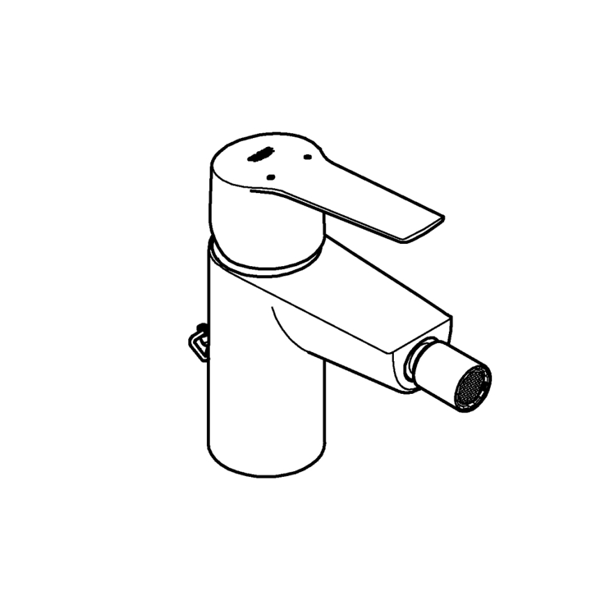 GROHE 32281002 - Bidetbatteri START S, poleret krom