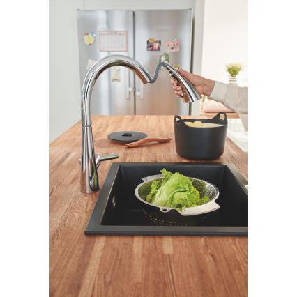 GROHE 32294002 - Køkkenarmatur ZEDRA 401 mm, poleret krom