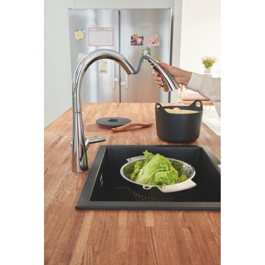 GROHE 32294002 - Køkkenarmatur ZEDRA 401 mm, poleret krom