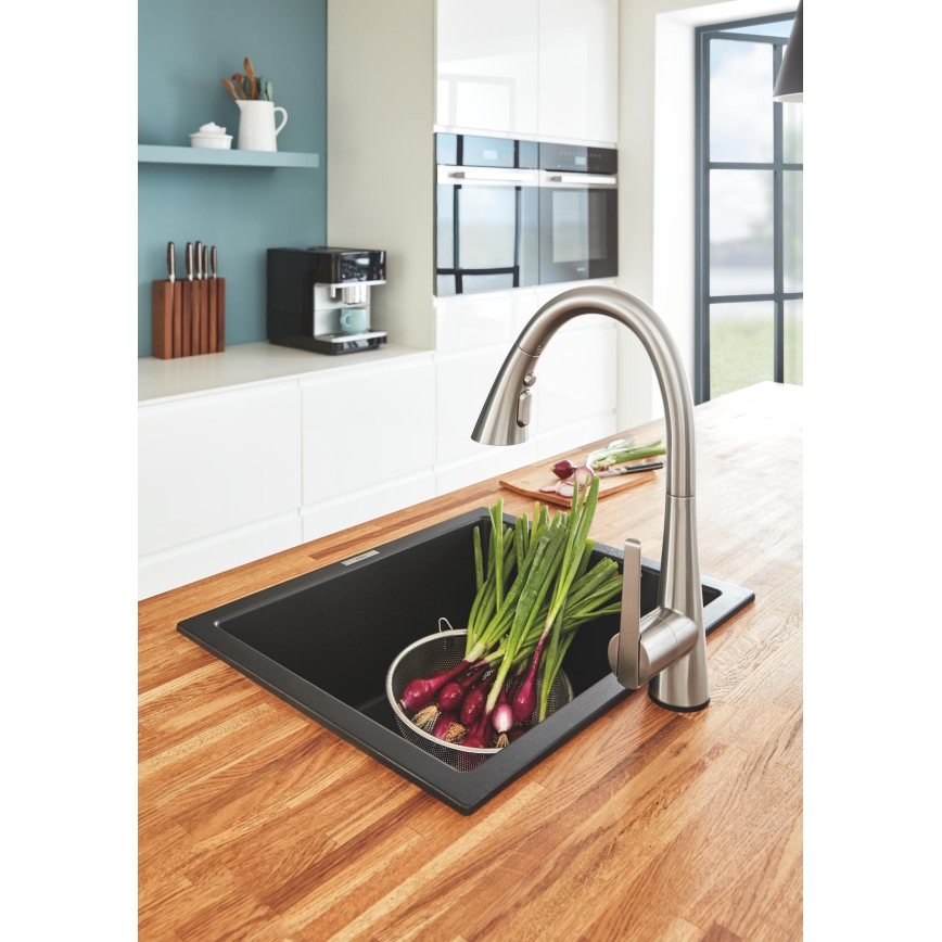 GROHE 32294DC2 - Køkkenbatteri ZEDRA i rustfrit stål