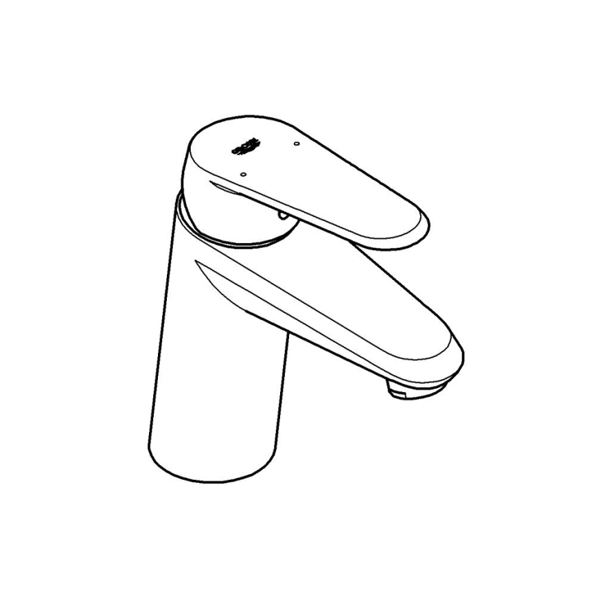 GROHE 3246920E - Håndvaskarmatur EURODISC COSMOPOLITAN størrelse S krom