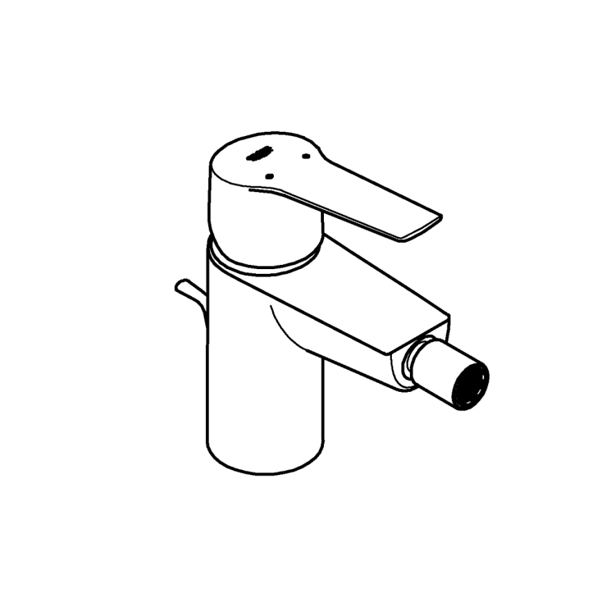 GROHE 32560002 - Bidetarmatur START, størrelse S, poleret krom