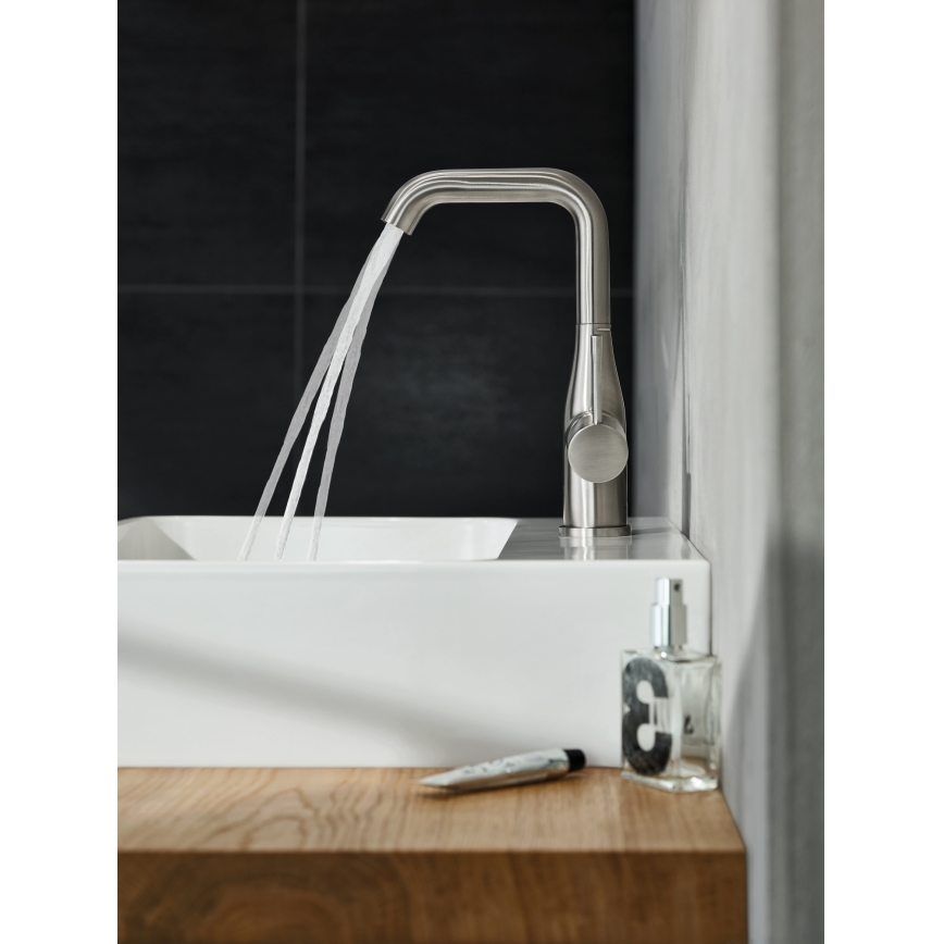 GROHE 32628DC1 - ESSENCE håndvaskarmatur, str. L, rustfrit stål