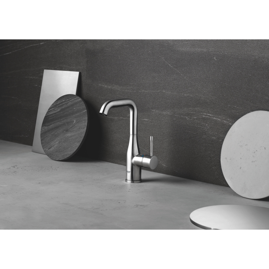 GROHE 32628DC1 - ESSENCE håndvaskarmatur, str. L, rustfrit stål