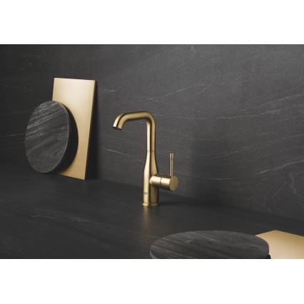 GROHE 32628GN1 - ESSENCE håndvaskarmatur, størrelse L, guld