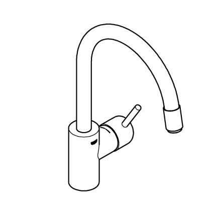 GROHE 32663003 - Køkkenarmatur CONCETTO 360 mm poleret krom