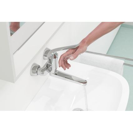 GROHE 32773000 - Håndvaskarmatur EUROECO SPECIAL 257 mm i blank krom