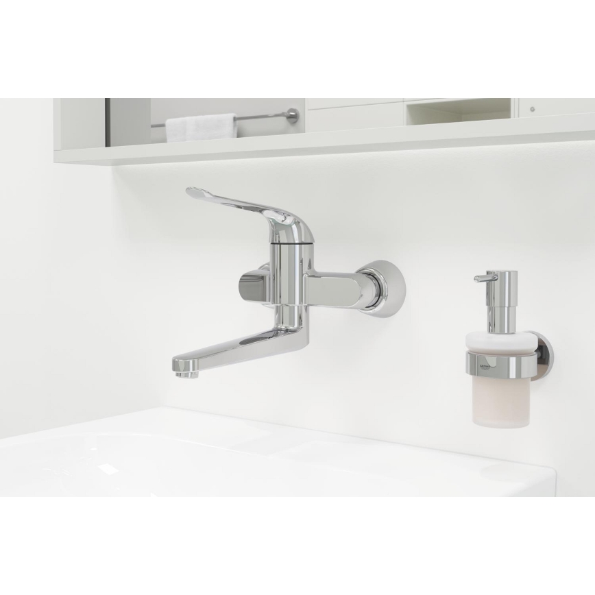 GROHE 32773000 - Håndvaskarmatur EUROECO SPECIAL 257 mm i blank krom