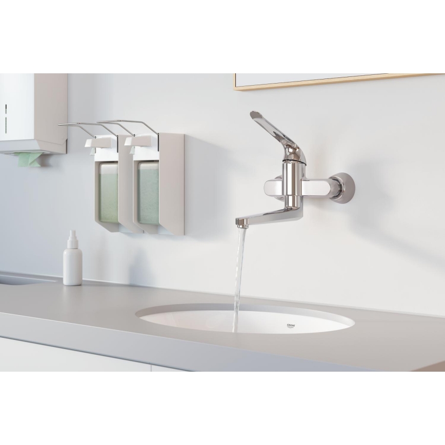 GROHE 32773000 - Håndvaskarmatur EUROECO SPECIAL 257 mm i blank krom
