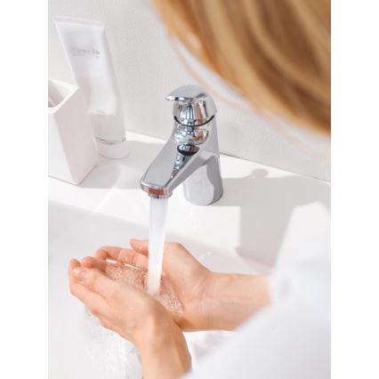 GROHE 32805000 - BAUCURVE håndvaskarmatur DN 15 i poleret krom
