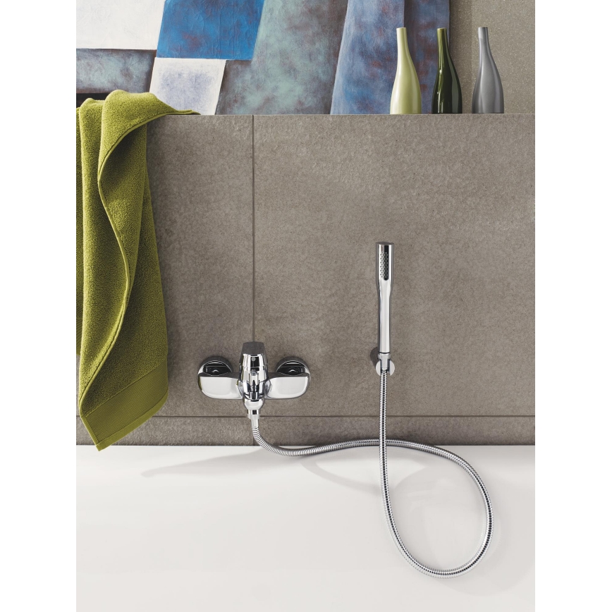 GROHE 32832000 - Badekarssæt med blandingsbatteri EUROSMART COSMOPOLITAN i blank krom