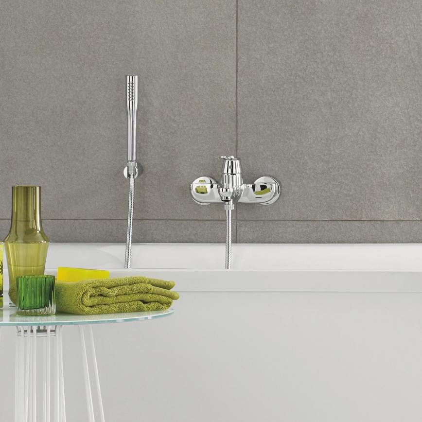 GROHE 32832000 - Badekarssæt med blandingsbatteri EUROSMART COSMOPOLITAN i blank krom