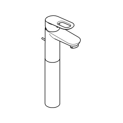 GROHE 32856000 - BAULOOP 12” vaskarmatur i poleret krom