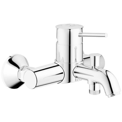 GROHE 32865000 - Badekarbatteri BAUCLASSIC DN 15 poleret krom