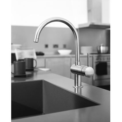 GROHE 32917000 - Køkkenbatteri A 356 mm blank krom