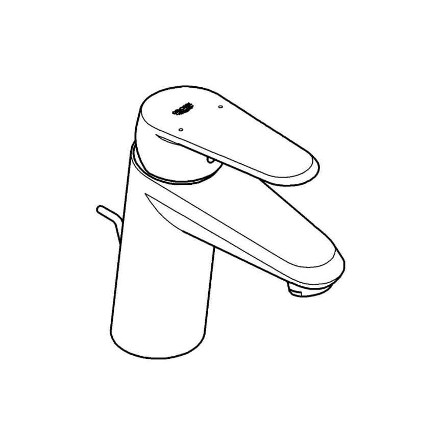 GROHE 3319020E - Håndvaskarmatur EURODISC COSMOPOLITAN, størrelse S, krom