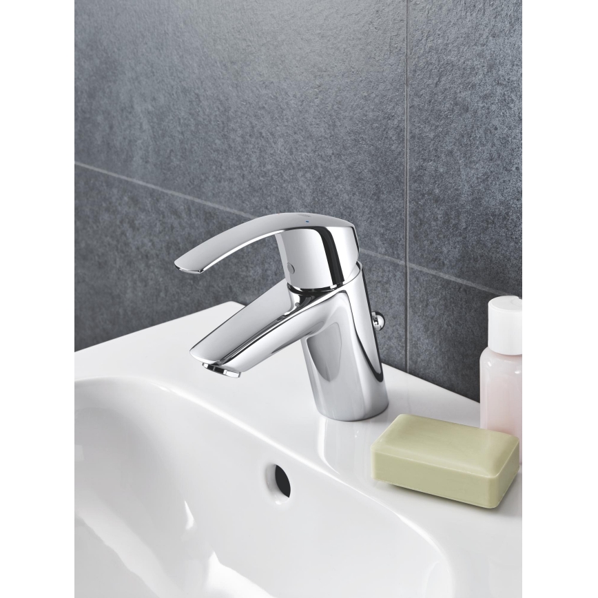 GROHE 33265002 - EUROSMART håndvaskarmatur DN 15, størrelse S, poleret krom