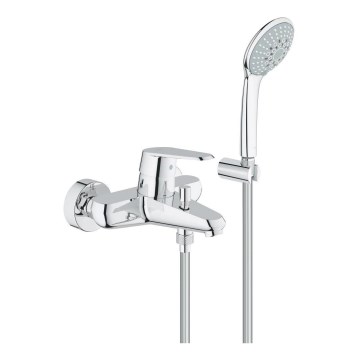 GROHE 33395002 - Badekarsæt med blandingsbatteri EURODISC COSMOPOLITAN, blank krom