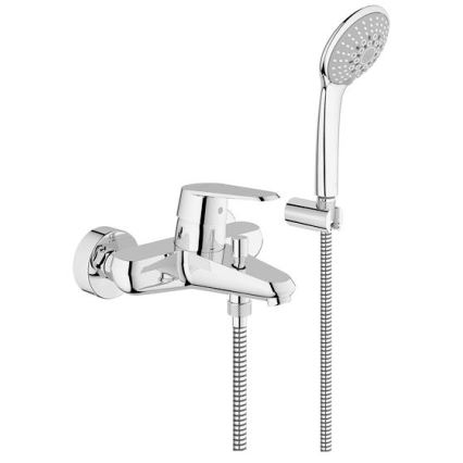 GROHE 33395002 - Badekarsæt med blandingsbatteri EURODISC COSMOPOLITAN, blank krom