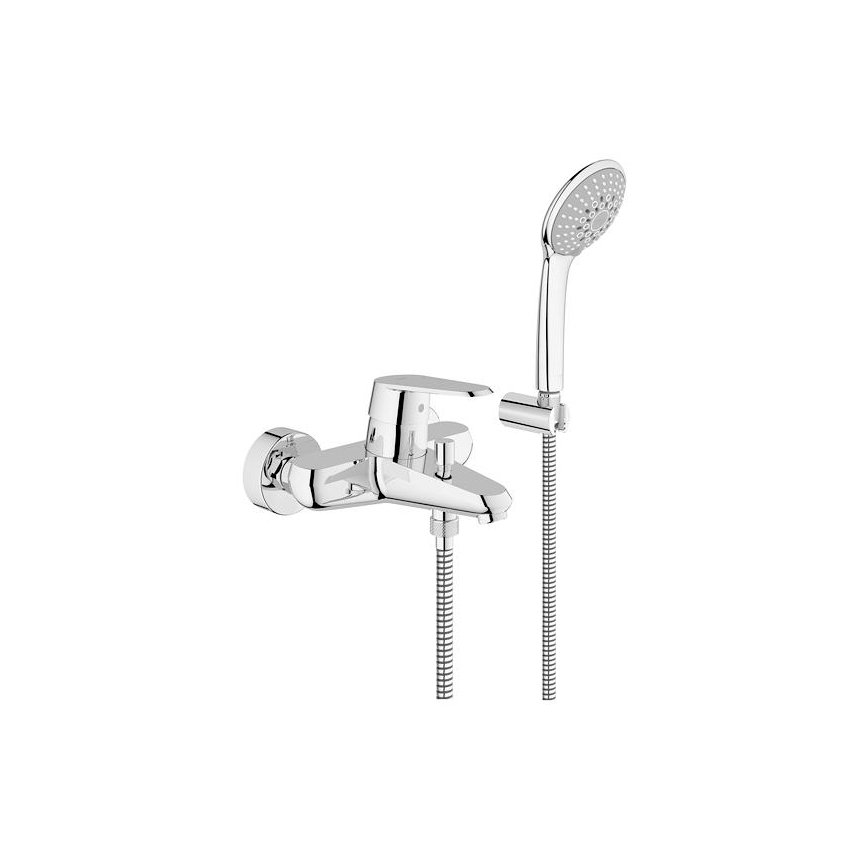 GROHE 33395002 - Badekarsæt med blandingsbatteri EURODISC COSMOPOLITAN, blank krom