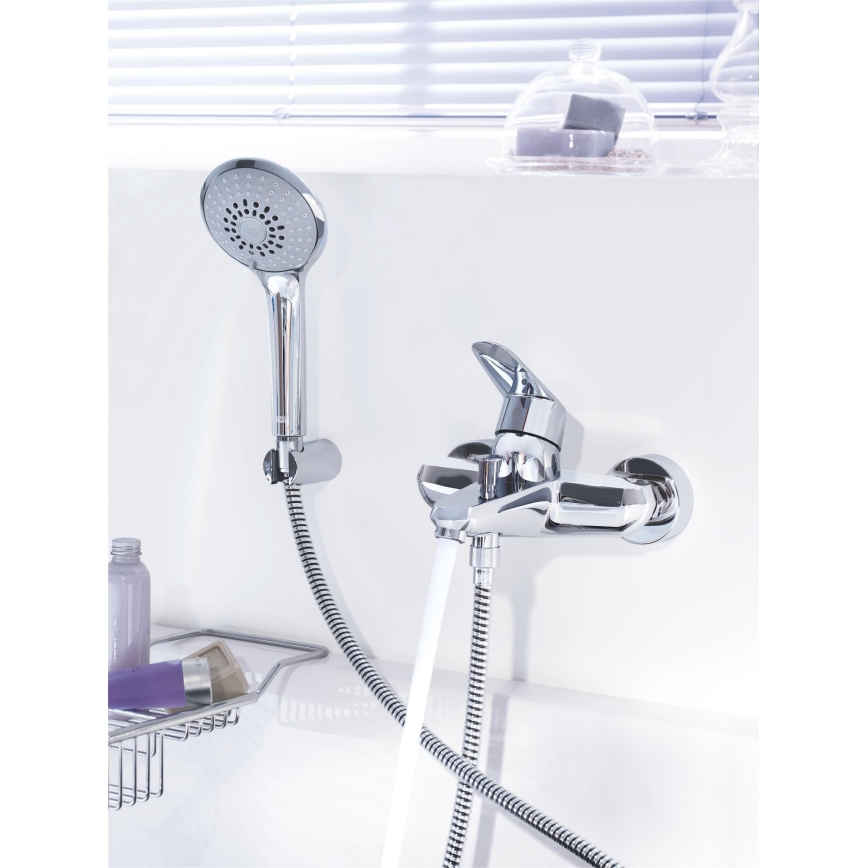 GROHE 33395002 - Badekarsæt med blandingsbatteri EURODISC COSMOPOLITAN, blank krom