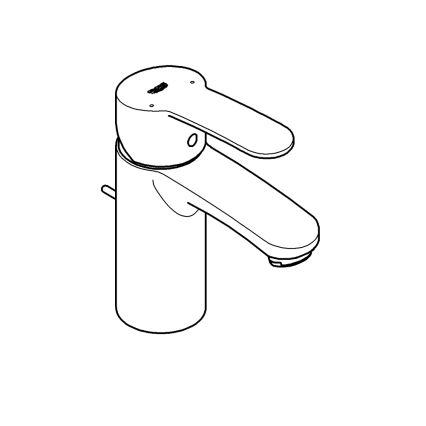 GROHE 3355220E - Håndvaskarmatur EUROSTYLE COSMOPOLITAN blank krom