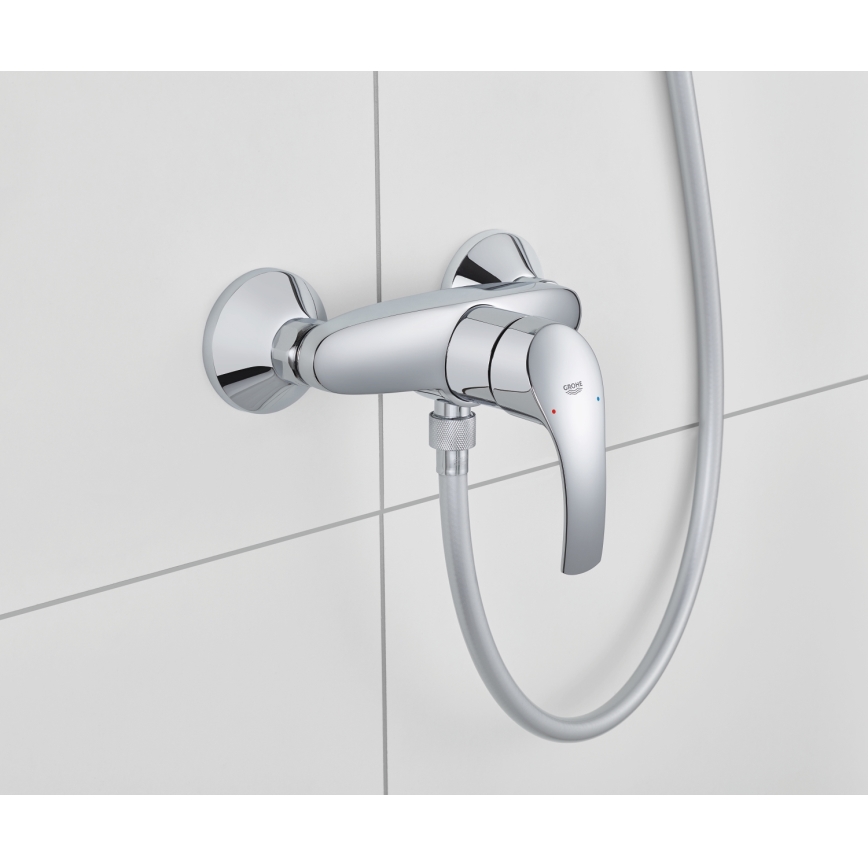 GROHE 33555002 - Brusebatteri EUROSMART DN 15 blank krom